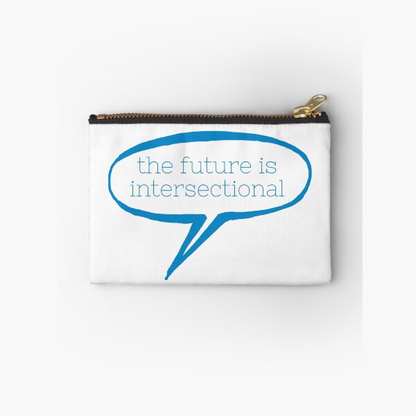 Item preview, The Future Is Intersectional - Blue designed and sold by designsbynic.