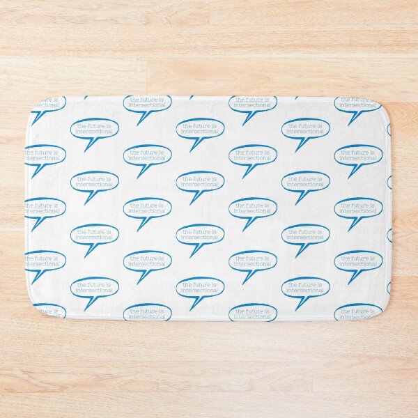 Item preview, The Future Is Intersectional - Blue designed and sold by designsbynic.