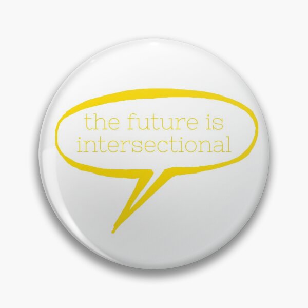 Item preview, The Future Is Intersectional - Yellow designed and sold by designsbynic.