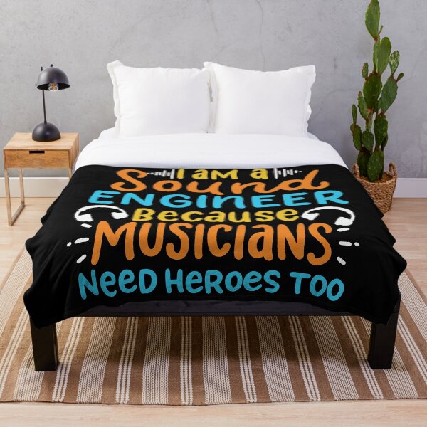 Item preview, I am a Sound Engineer Because Musicians Need Heroes Too | Audiophile  designed and sold by Dancing Dolphin Crafts.