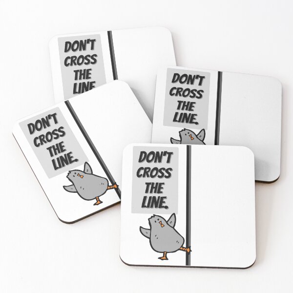 Item preview, Don't Cross the Line designed and sold by Mandy Kay.