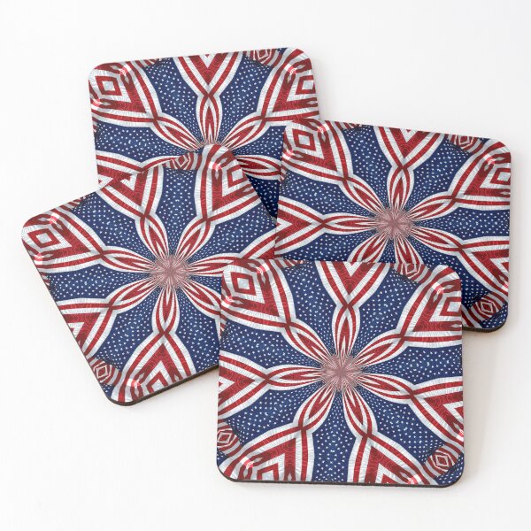 Item preview, American Flag Kaleidoscope 1 designed and sold by Artist4God.
