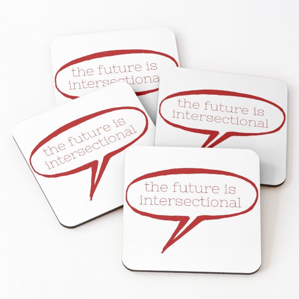 Item preview, The Future Is Intersectional - Red designed and sold by designsbynic.
