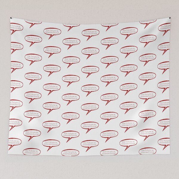 Item preview, The Future Is Intersectional - Red designed and sold by designsbynic.
