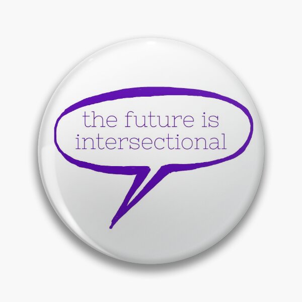 Item preview, The Future Is Intersectional - Purple designed and sold by designsbynic.