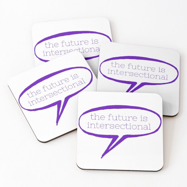 Item preview, The Future Is Intersectional - Purple designed and sold by designsbynic.