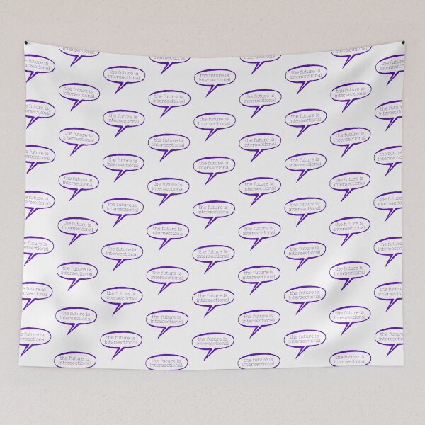 Item preview, The Future Is Intersectional - Purple designed and sold by designsbynic.