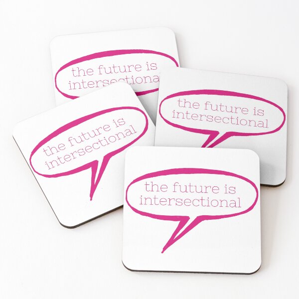 Item preview, The Future Is Intersectional - Pink designed and sold by designsbynic.