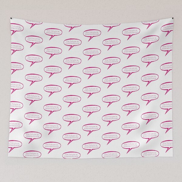 Item preview, The Future Is Intersectional - Pink designed and sold by designsbynic.