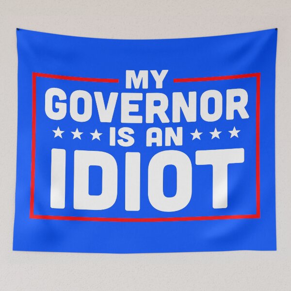 Item preview, My Governor Idiot Masks designed and sold by FanaticTee.