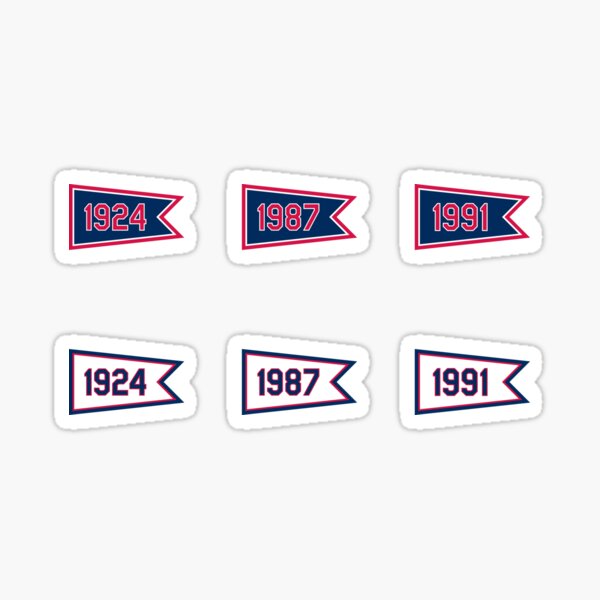 MIN Pennants Sticker