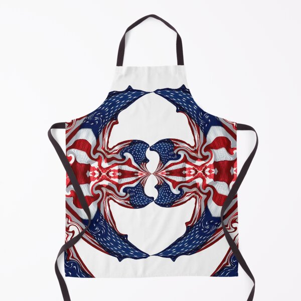 Item preview, American Flag Polar Coordinate Abstract 1 designed and sold by Artist4God.