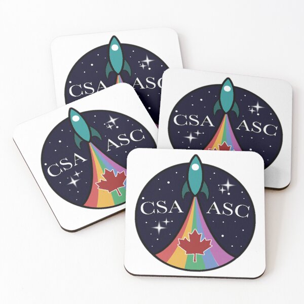 Item preview, Canadian Space Agency Retro Logo designed and sold by itzYuhGirl.