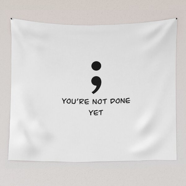Item preview, You’re Not Done Yet designed and sold by HighLevelCrafts.