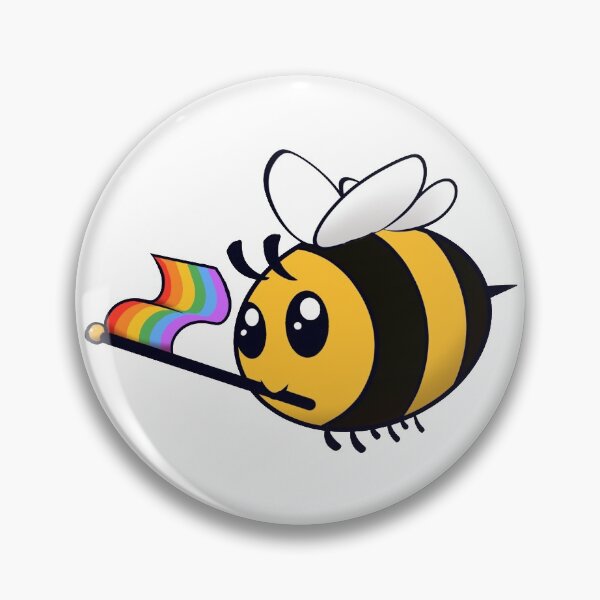 Artikelvorschau, Pride Bee entworfen und verkauft von nobodypanic.