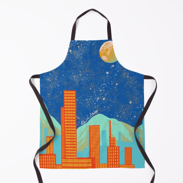 Item preview, Mountain City Skyline designed and sold by CodeMonkeyArts.