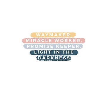 Artwork thumbnail, Waymaker by scribblewithsyd