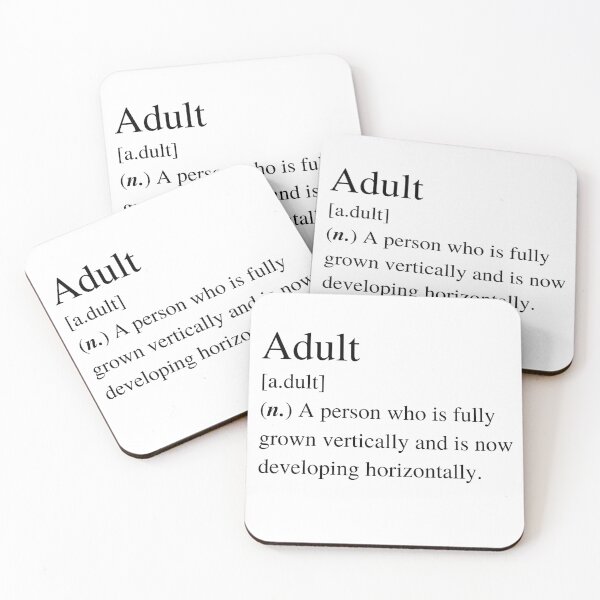 Item preview, Adult Funny Definition  designed and sold by The Little Wood Cottage.