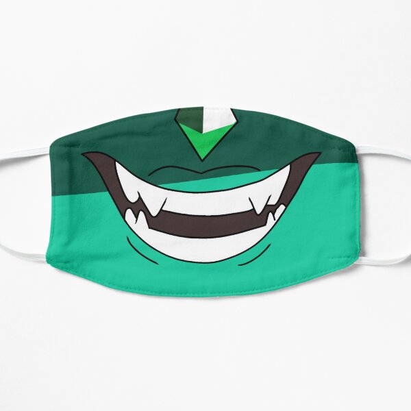 Malachite Face Mask Flat Mask
