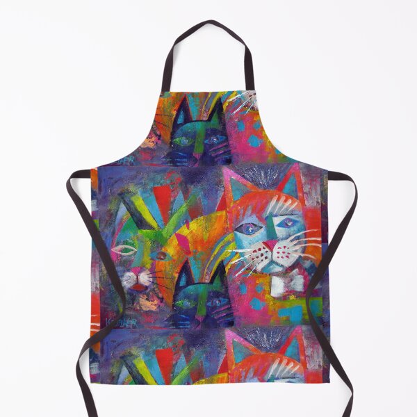 Item preview, Colourful cats 2 designed and sold by Karin Zeller.