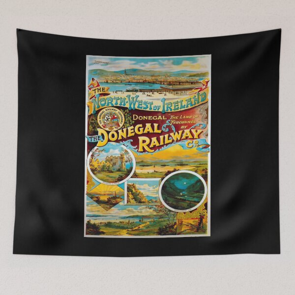 Artikelvorschau, Eisenbahn Plakat Donegal Railway entworfen und verkauft von stickart-marek.