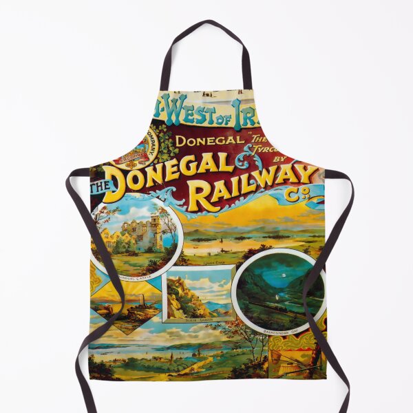 Item preview, cartel ferroviario Donegal Railway designed and sold by stickart-marek.