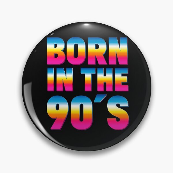 Item preview, Born in 90s Retro T-SHIRT designed and sold by Músico Ilustre.