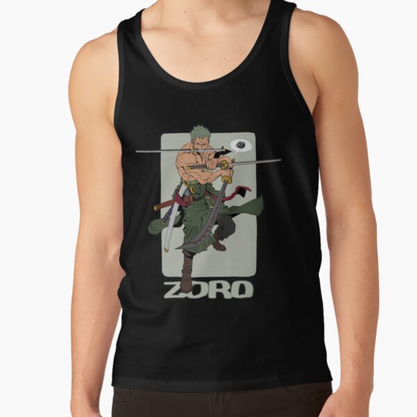 One Piece Zoro El espadachín Camiseta de tirantes