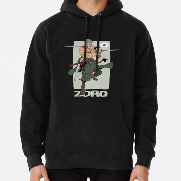 One Piece Zoro The Swordsman Sweat à capuche épais