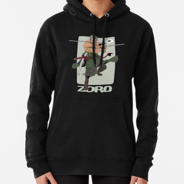 One Piece Zoro El espadachín Sudadera con capucha