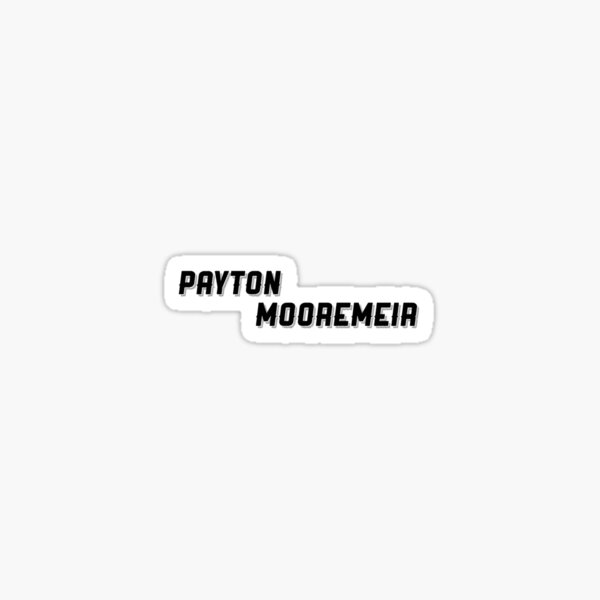 Autocollant Payton Moormeier✨ Sticker