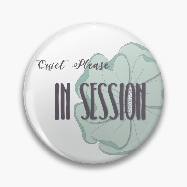 Item preview, Quiet please in session designed and sold by brainplusheart.