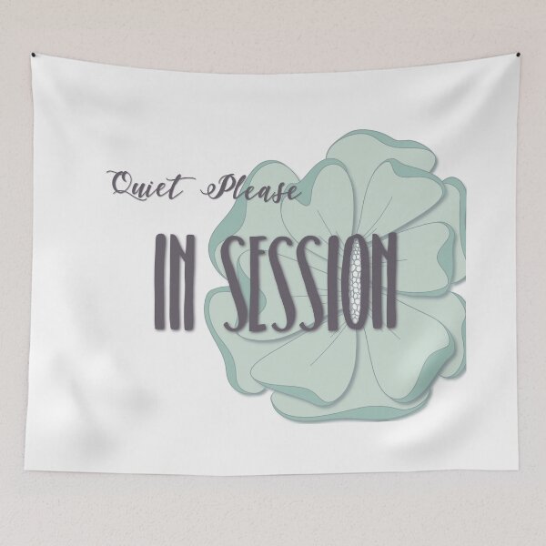 Item preview, Quiet please in session designed and sold by brainplusheart.