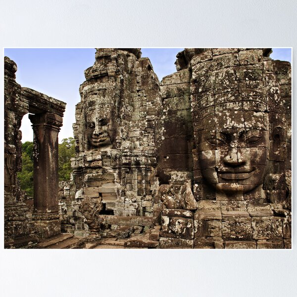 Item preview, Cambodia - Angkor - Bayon Temple  #03 designed and sold by Malcolm Heberle.