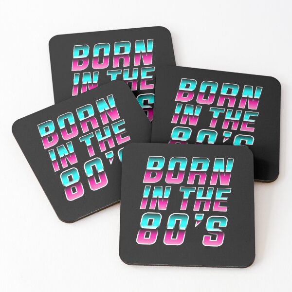 Item preview, Born In The 80s Retro t-shirt designed and sold by Músico Ilustre.