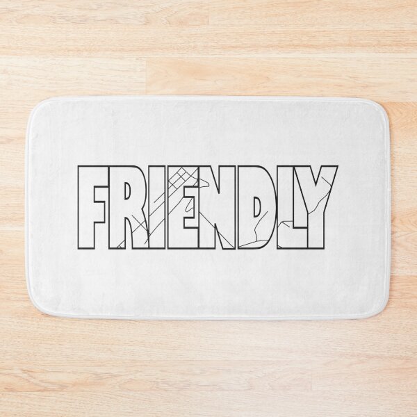 Item preview, Friendly Street Map designed and sold by thestreetslocal.