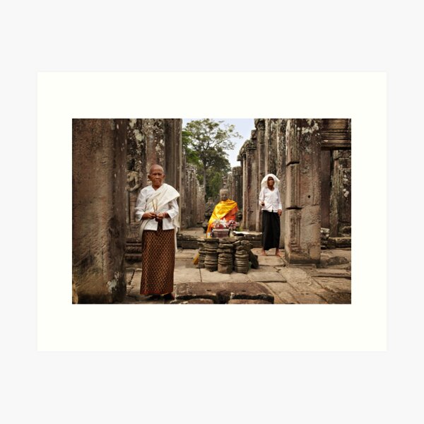 Item preview, Cambodia - Angkor - Bayon Temple #05 designed and sold by Malcolm Heberle.