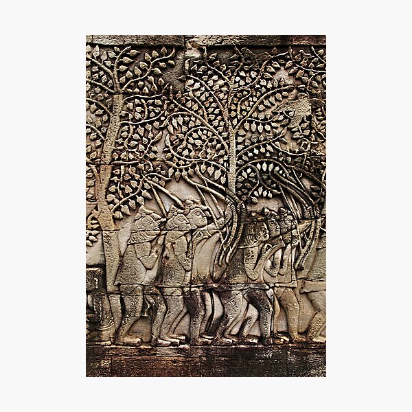Item preview, Cambodia - Angkor - Bayon Temple  #07 designed and sold by Malcolm Heberle.