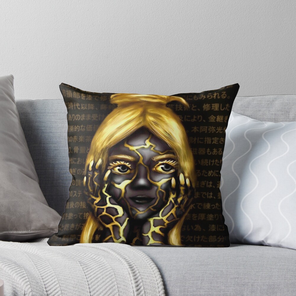 Item preview, Throw Pillow designed and sold by arinoiro.