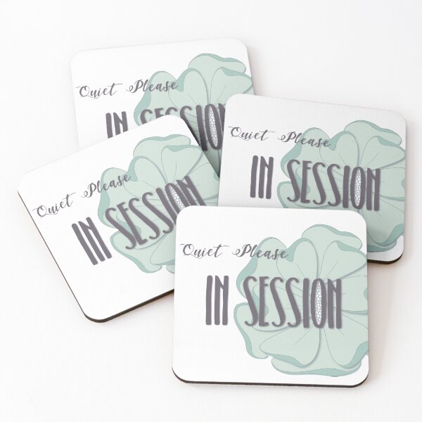 Item preview, Quiet please in session designed and sold by brainplusheart.