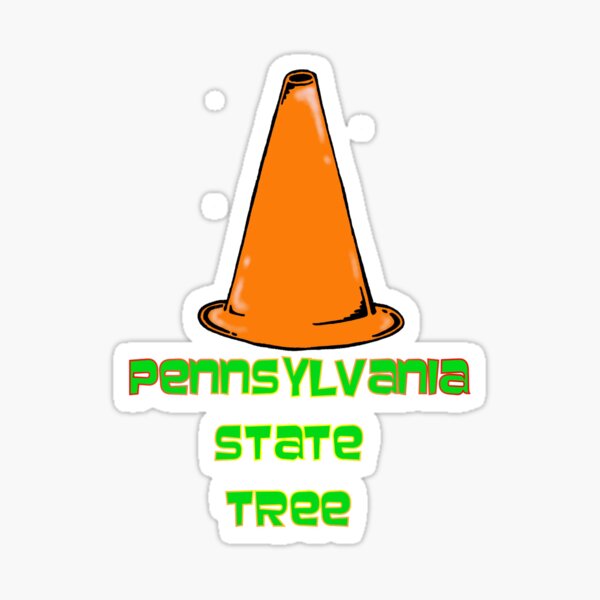 Pennsylvania State Tree Sticker