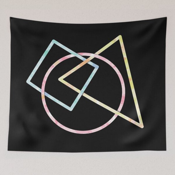 Item preview, Shapes Intertwined  designed and sold by Zilpa’s Prints.