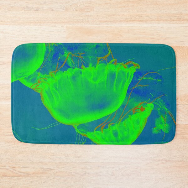 Item preview, Neon green Jellyfish designed and sold by PlusAdore.