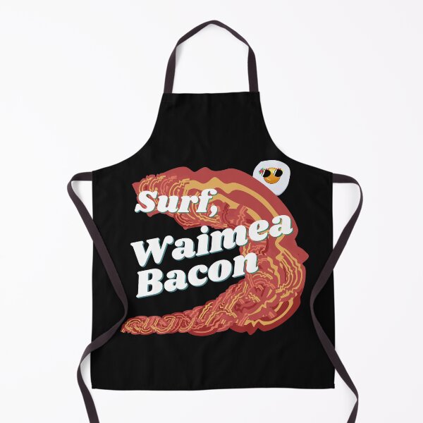 Item preview, Surf Waimea Bacon. Funny Surfing Food Pun. designed and sold by shirtdan.