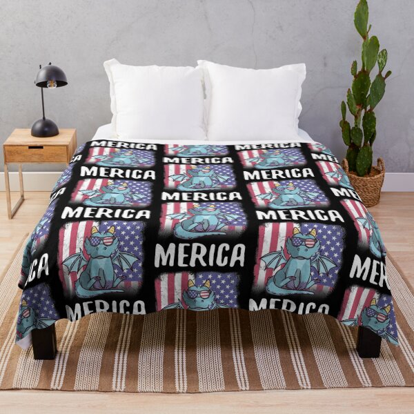Item preview, Merica Dragon USA American Flag designed and sold by fatamyfan1.