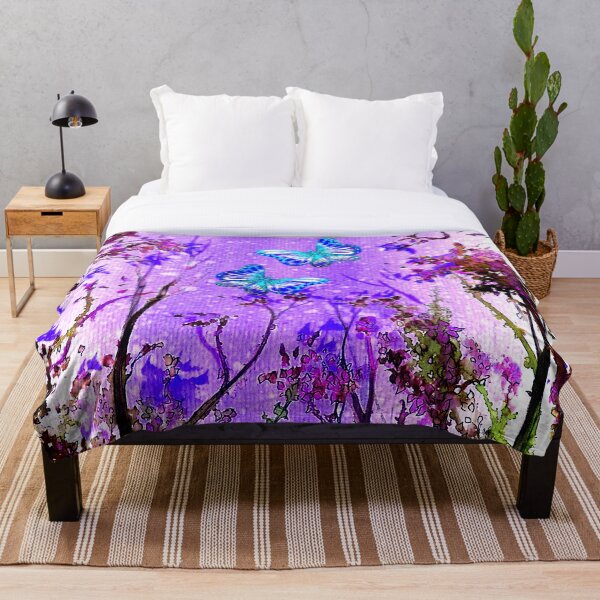 Butterfly Dreams Throw Blanket