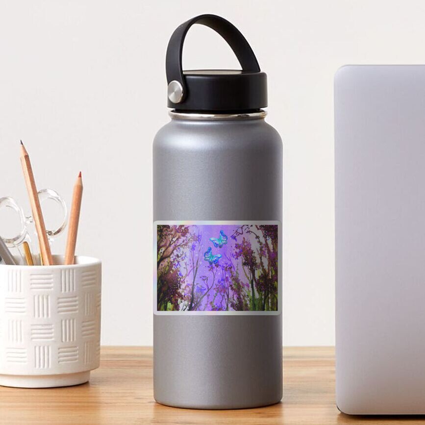Item preview, Holographic Sticker designed and sold by LindArt1.