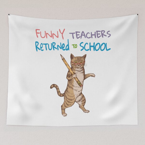 Item preview, Funny teachers Returned To School - The Day The Teachers Returned To School back to school designed and sold by RimbuCreative.