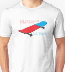 Skateboard infographic Unisex T-Shirt