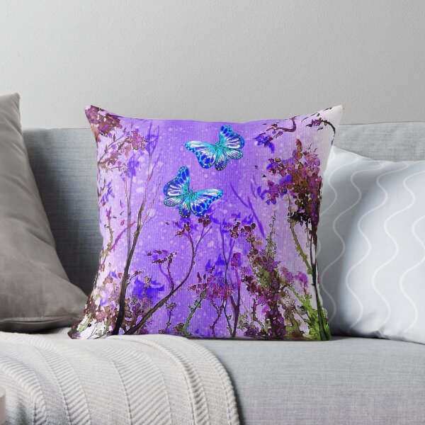 Butterfly Dreams Throw Pillow